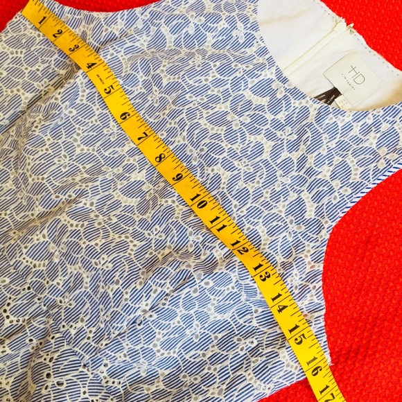 ANTHROPOLOGIE HD in PARIS Pia Peplum Tank - Picture 7 of 8